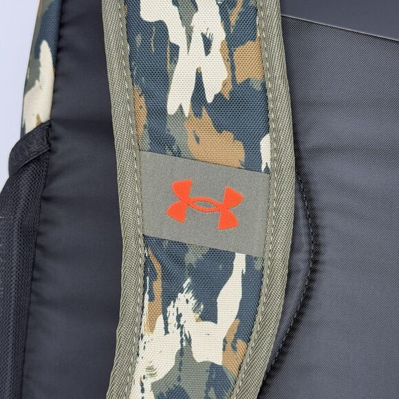 Under Armour UA Storm Hustle Sport Backpack 15" Laptop Marine OD Green Camo NEW - Picture 6 of 14